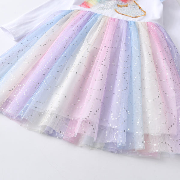 Unicorn Party Princess Dress