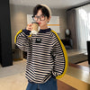 Cool Stripes Velvet Sweater