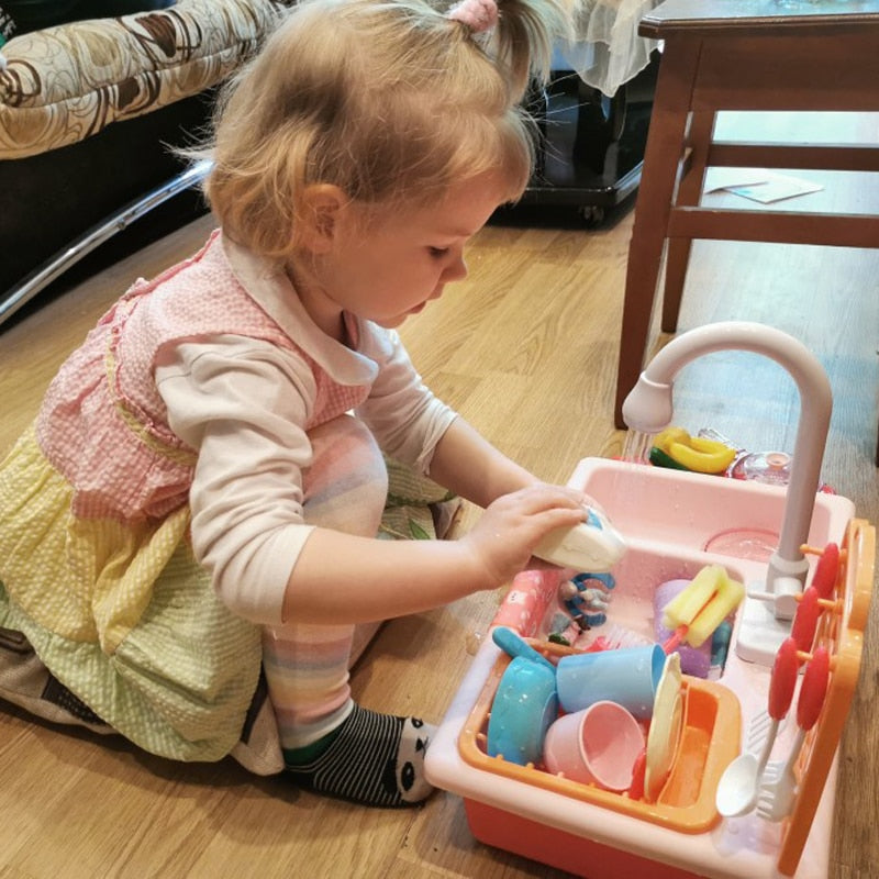 Kitchen Sink Toys With Play Cooking Stove