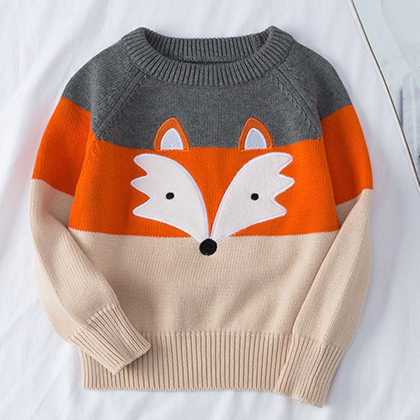 Autumn Knitted Long Sleeve Sweater