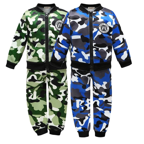 Camouflage Sports Clothing Set