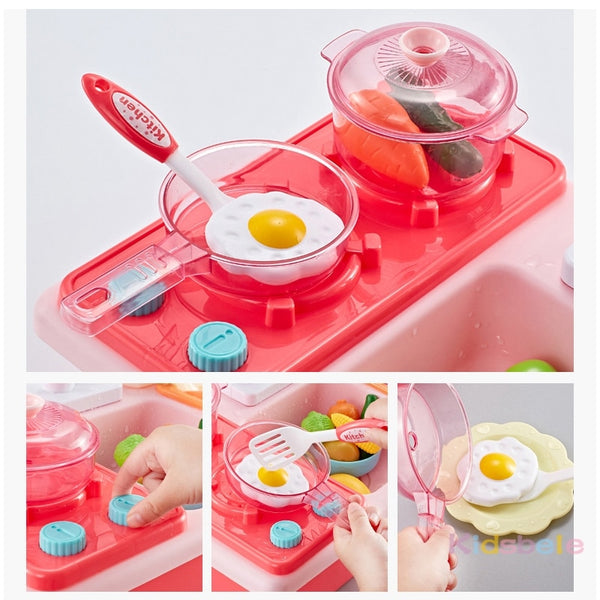 Kitchen Sink Toys With Play Cooking Stove