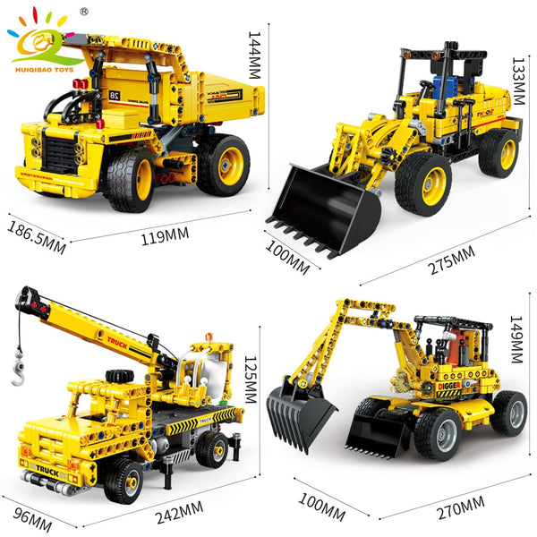 Excavator Bulldozer Toy Car