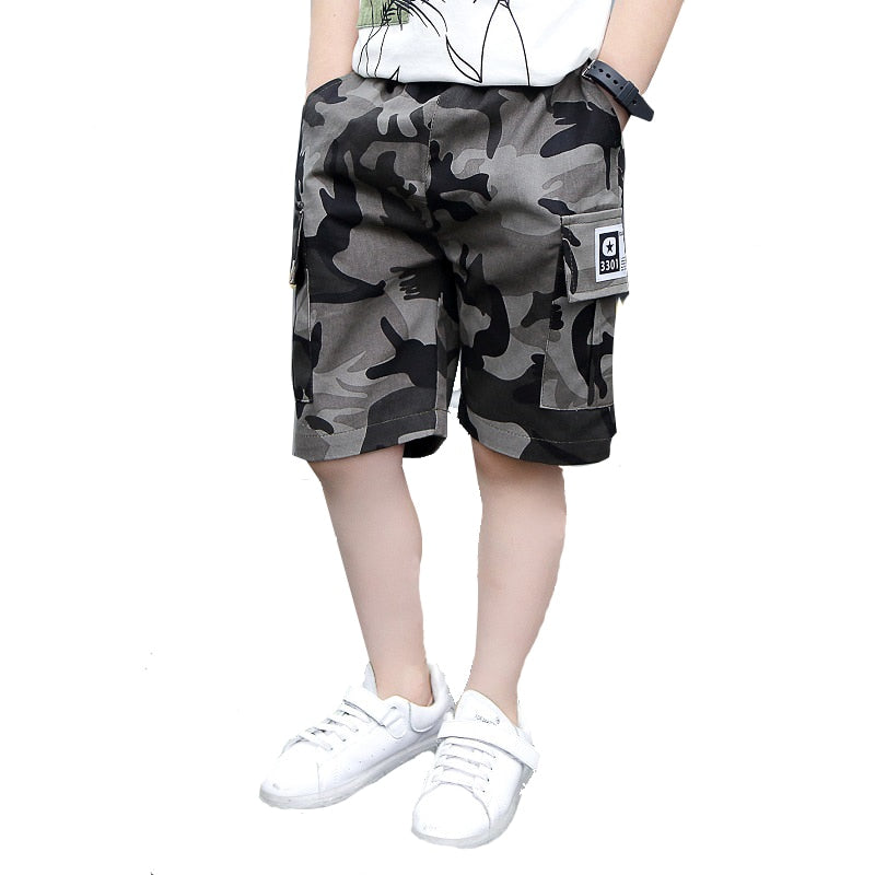 Summer Camouflage Loose Shorts