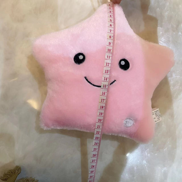 Glowing Colorful Star Plush Toy