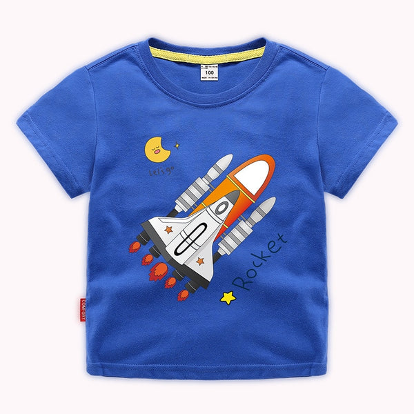 Cartoon Rocket T-Shirt