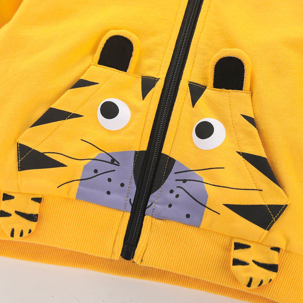 Tiger Embroidery Hoodie