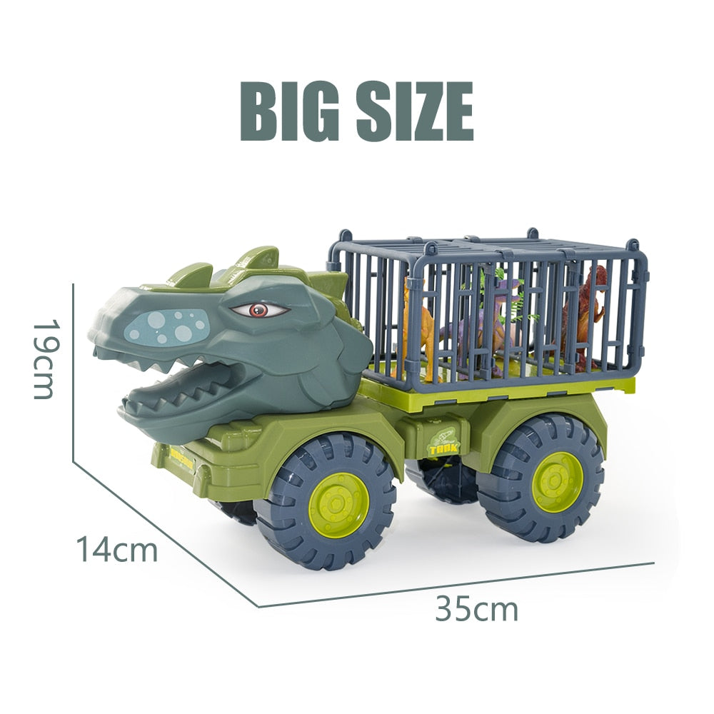 Dinosaur Truck Transport Carrier Vehicle
